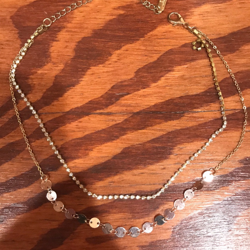 Lulus Layered Choker Necklace